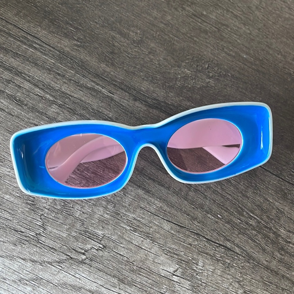 Blue sunglasses